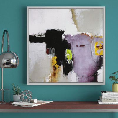 « ravi of trouble », peinture sur toile