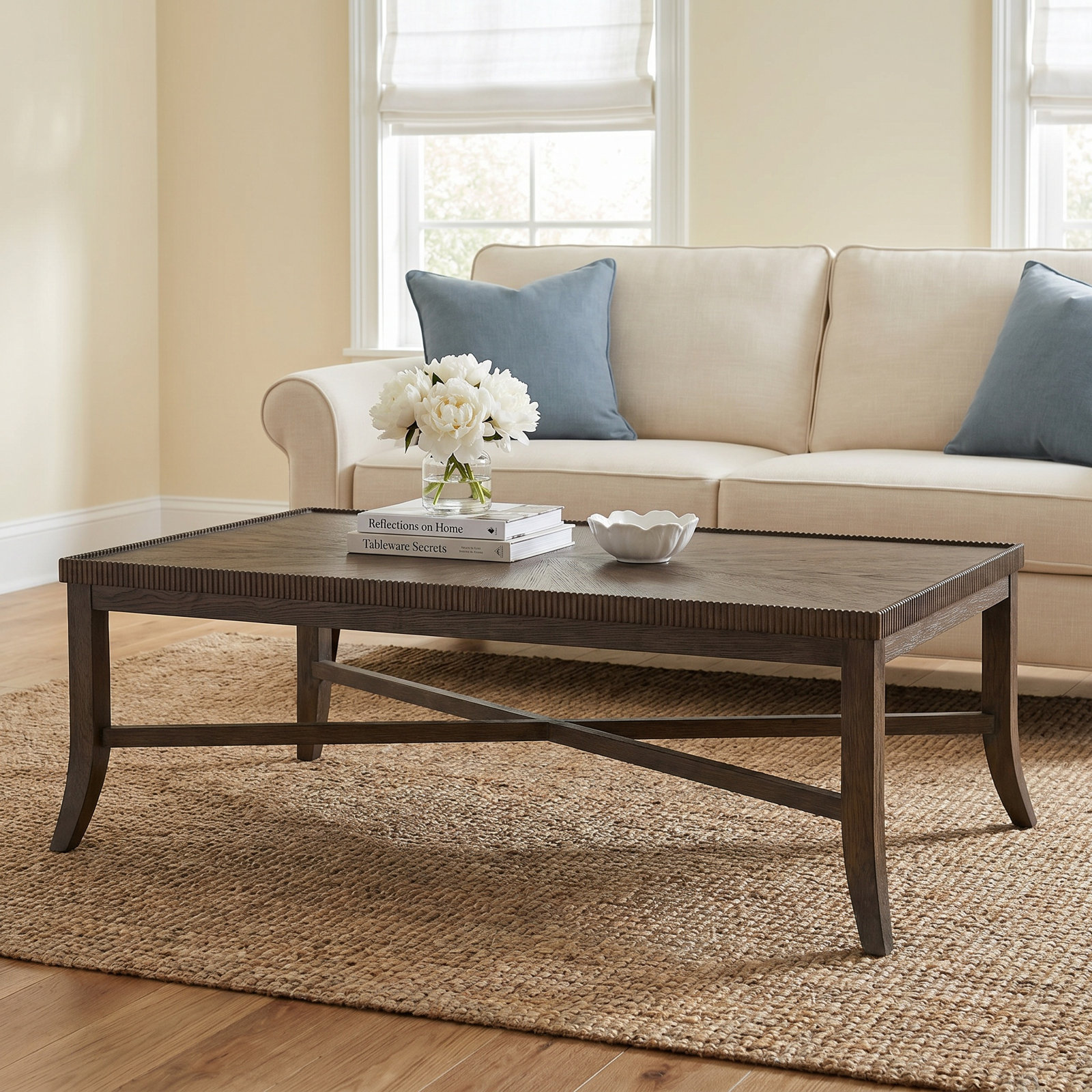 Saratoga Solid Wood Single Coffee Table