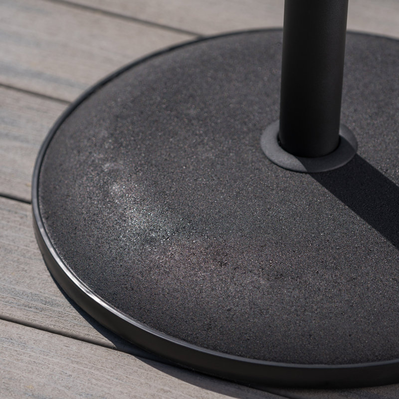 SUPPORT ROND UM 33 LBS, Noir