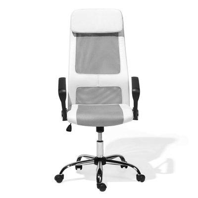 Natasha Polyester Blend Office Chair with Headrest