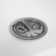 Oukaning Modern Rectangular Kitchen Sink with Single Bowl and Faucet