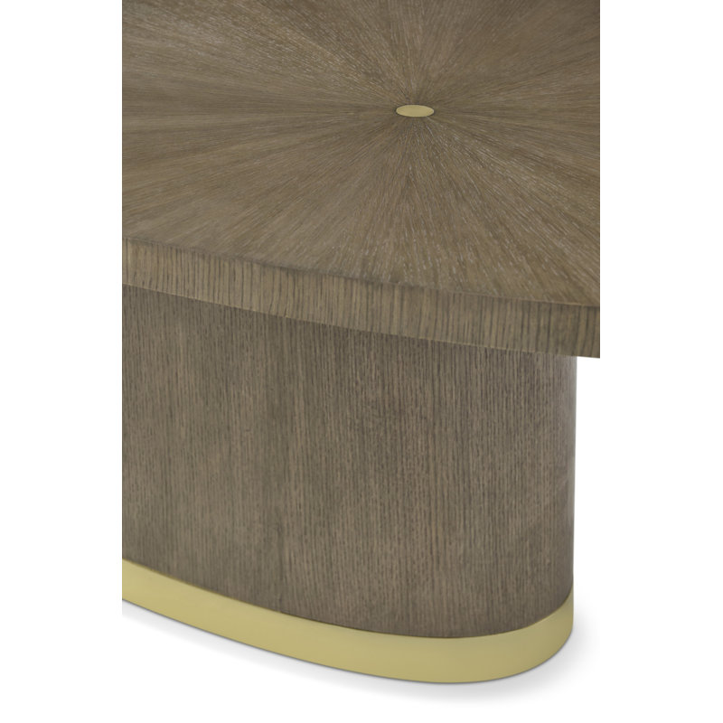 Judith Leiber Oval Dining Table, Mink