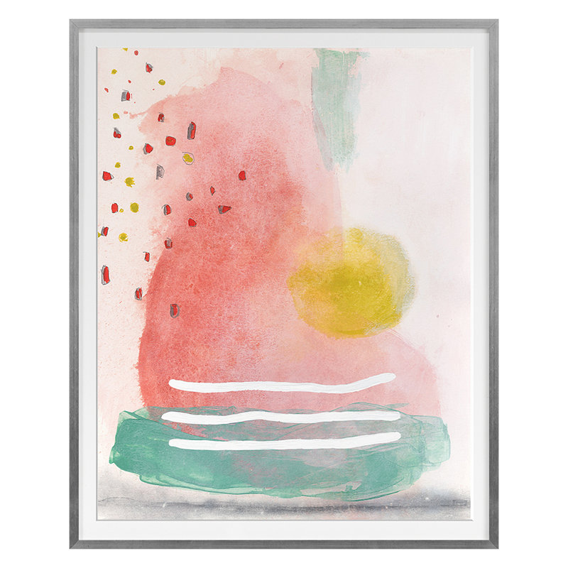 Festival 1 Print by Goderwis, Kyle, Silver Framed, 30" H x 25" W