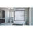Infinity-Z 56" W x 58" H Single Sliding Semi-Frameless Tub Door-68940883-14454367