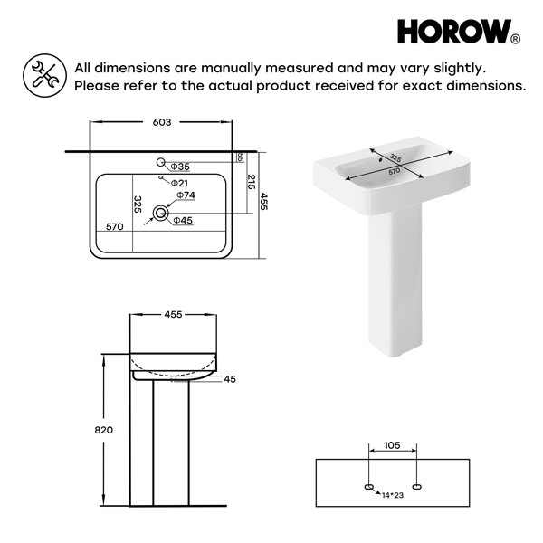 Dimensions du produit