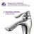 Anfore Single-Hole Single-handle Bathroom Faucet-29547855