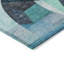Tapis bleu sarcelle lavable à la machine intérieur / extérieur Xhevrie-1250263018
