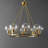 Mugilan 8 - Light Dimmable Wagon Wheel Chandelier