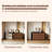 Makeup Vanity with Light mirror,6 drawers