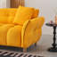 Canapé en tissu de 93,70 pouces de long avec deux coussins assortis et trois sièges spacieux et confortables-514644858