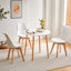 Alfret Round Solid Wood Base Dining Table-1916035601