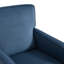Fauteuil inclinable pivotant en velours de 29,9 po de largeur-943646233