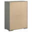 Ivon Tall Dresser Chest, 5 Drawers, Modern Glossy Solid Hardwood-108977090