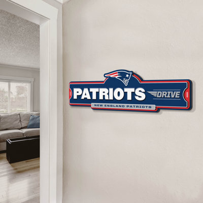 NFL New England Patriots Street Sign