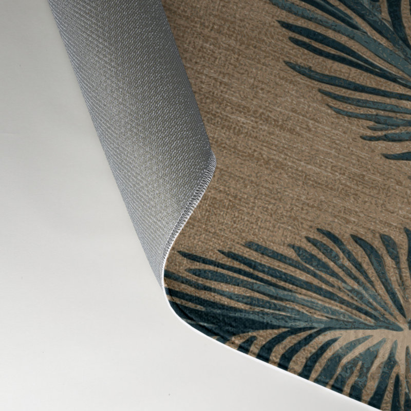 Tapis intérieur et extérieur gris Nature, Rectangle 5 pi x 7 pi