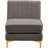 Enson Velvet Armless Chair-806714463