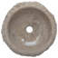 Borough Wharf Travers 40mm L x 40mm W Grey Marble Oval Sink