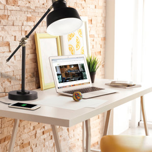 Wellness OttLite Balance LED Desk Lamp with USB Port - Modern, Adjustable, Desk Light