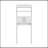 Madrid Over The Toilet Cabinet, Double Door, Two Shelves, White