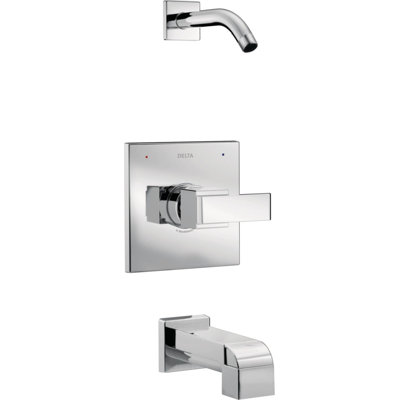 Ara Tub and Shower Trim with Lever Handle and Monitor