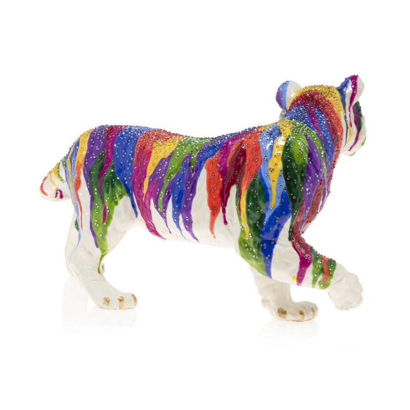 RAINBOW COLLECTION Hand Painted Animals Decorative Object