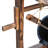 Outsunny Outdoor Wooden Wishing Well Fountain With Adjustable Water Flow Rate