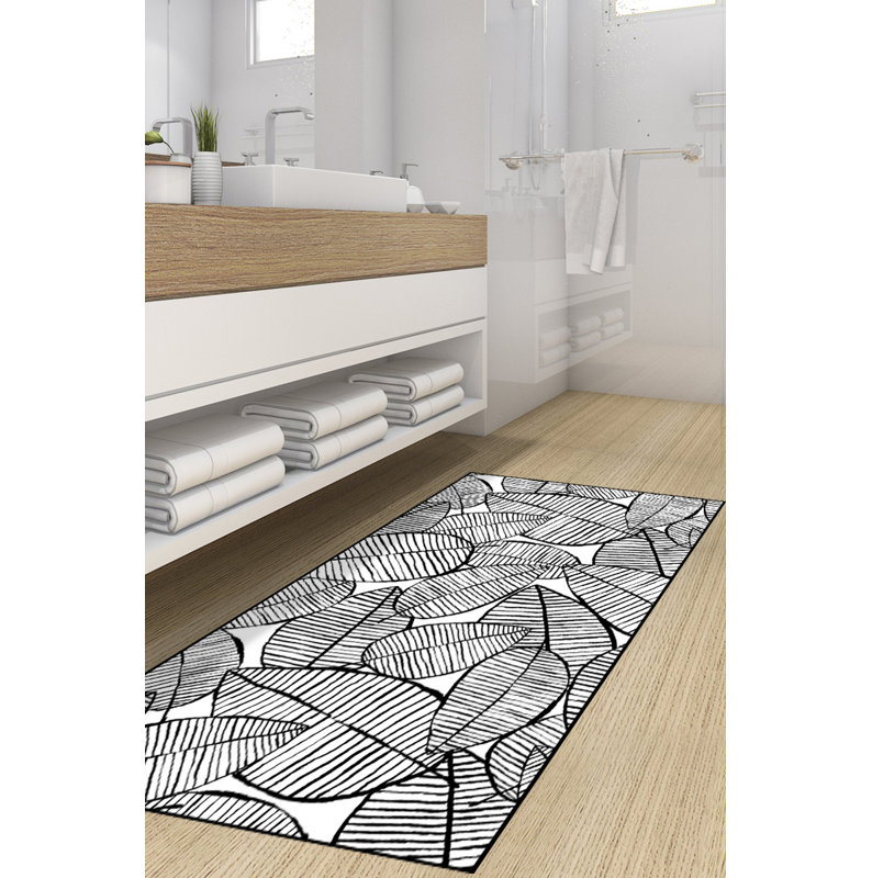 Brophy Vinyl Machine Printed Area Rug, Runner 80 x 300cm