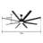 72 In. Ceiling Fan With 3-colours Led Light, Dimmer, Reversible Dc Motor And Remote Control-1546517773-1546517774