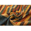 Tapis zone en laine bleu/brun clair 8 pi 2 po x 9 pi 10 po one-of-kind-noué la main-new age anatolian