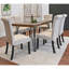 Ensemble de salle à manger 7 pièces Ashford, table à manger en épingle à cheveux avec 6 chaises, 4 options de couleurs-1191872123-1191872121