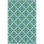 Tapis intérieur / extérieur bleu / vert Jaeden-23970739