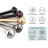 Taylor Steel Adjustable Single Curtain Rod-1007116162-1007116160