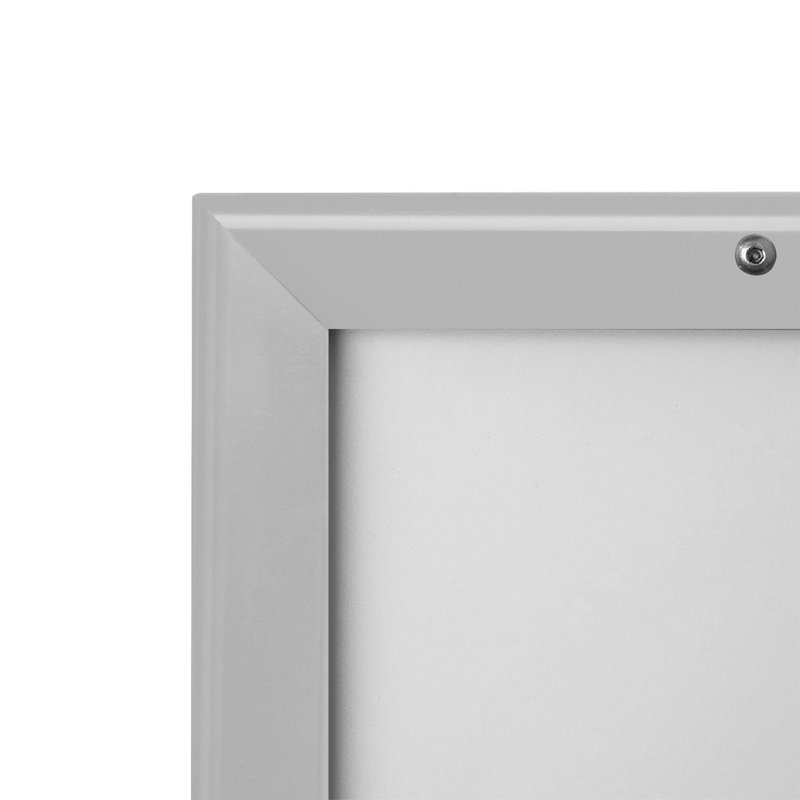 Cadre photo simple en métal, Argent, 16 po x 20 po