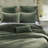 Stonewashed Cotton Velvet Modern Rustic Quilt Set-757350166-732403779