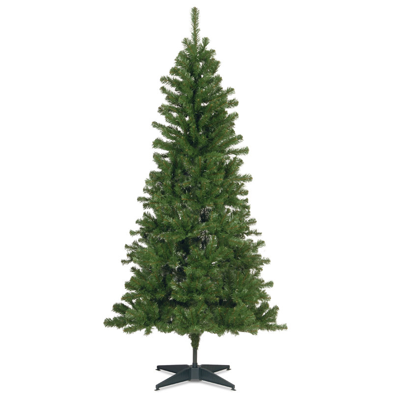 Green Artificial Fir Christmas Tree, 6' H