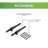 8 in. W Standard Half Strap Hinge