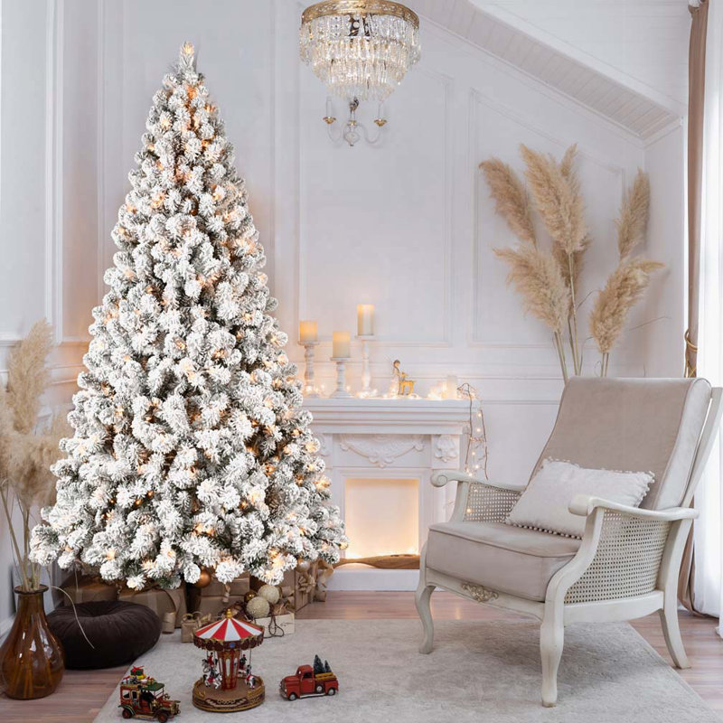 Arbre de Noël illuminé 9 pi, H 9 pi
