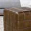 Carlo Square Leather Ottoman-1869743437