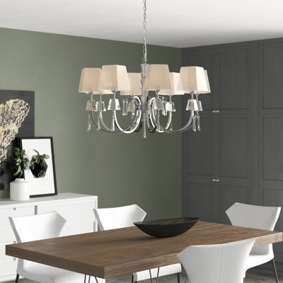 Tirrell 8 - Light Shaded Chandelier