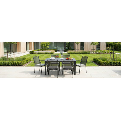 Reno 7-piece Dining Set W/ Umbrella Hole