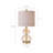 Table Lamp  - Curved Glass Accent Material, Set Of 2-1719427608