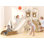 Glissoire pour enfants 7 en 1 pour tout-petits, ensemble de jeu pour tout-petits avec golf, panier de basketball, grimpeur et espace de rangement