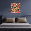 Tableau mural contemporain pour femmes, fleurs et fruits-1690247720