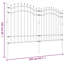 Meyerwood Black Metal Fence Panels Included-1996559084
