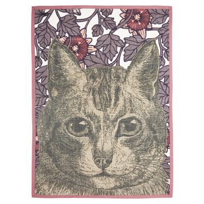 Kitty Bloomsbury Tea Towel