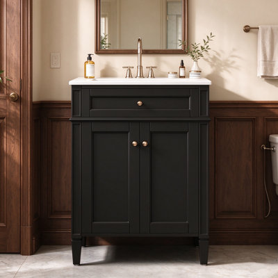 Single Bathroom Vanity with Top