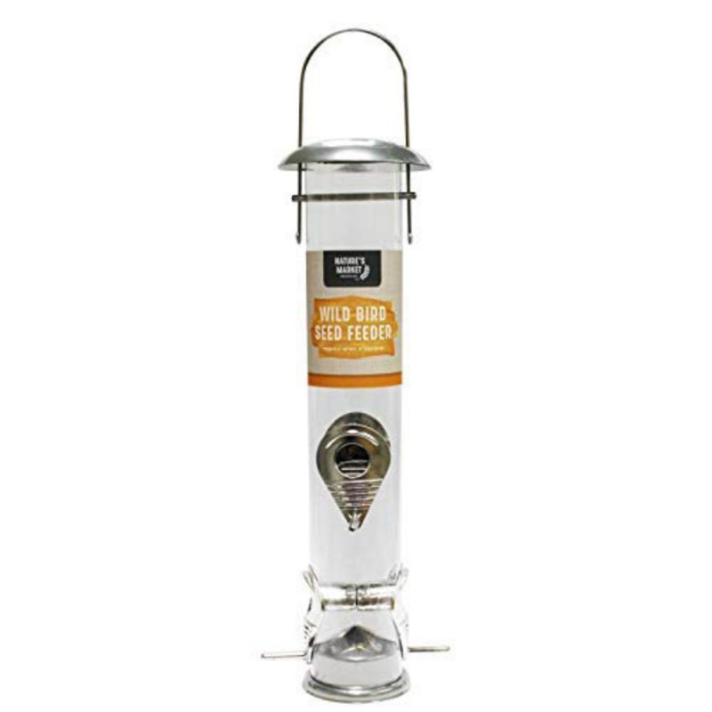 Erwin Metal Hanging Tube Bird Feeder