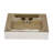 24" Bathroom Console Sink with Overflow,Ceramic Console Sink-466307604