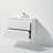 24" Wall-Mounted Single Bathroom Vanity Set