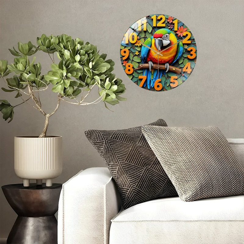 Horloge murale 12 po